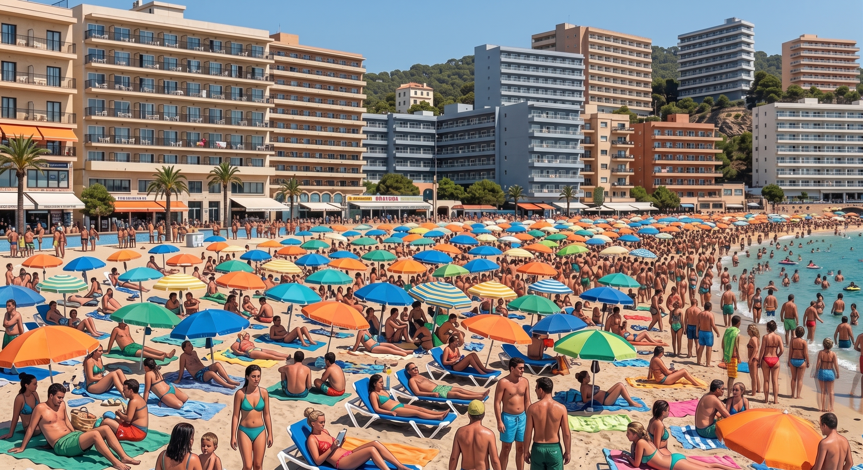 Veduta di Eivissa (Ibiza), Isole Baleari