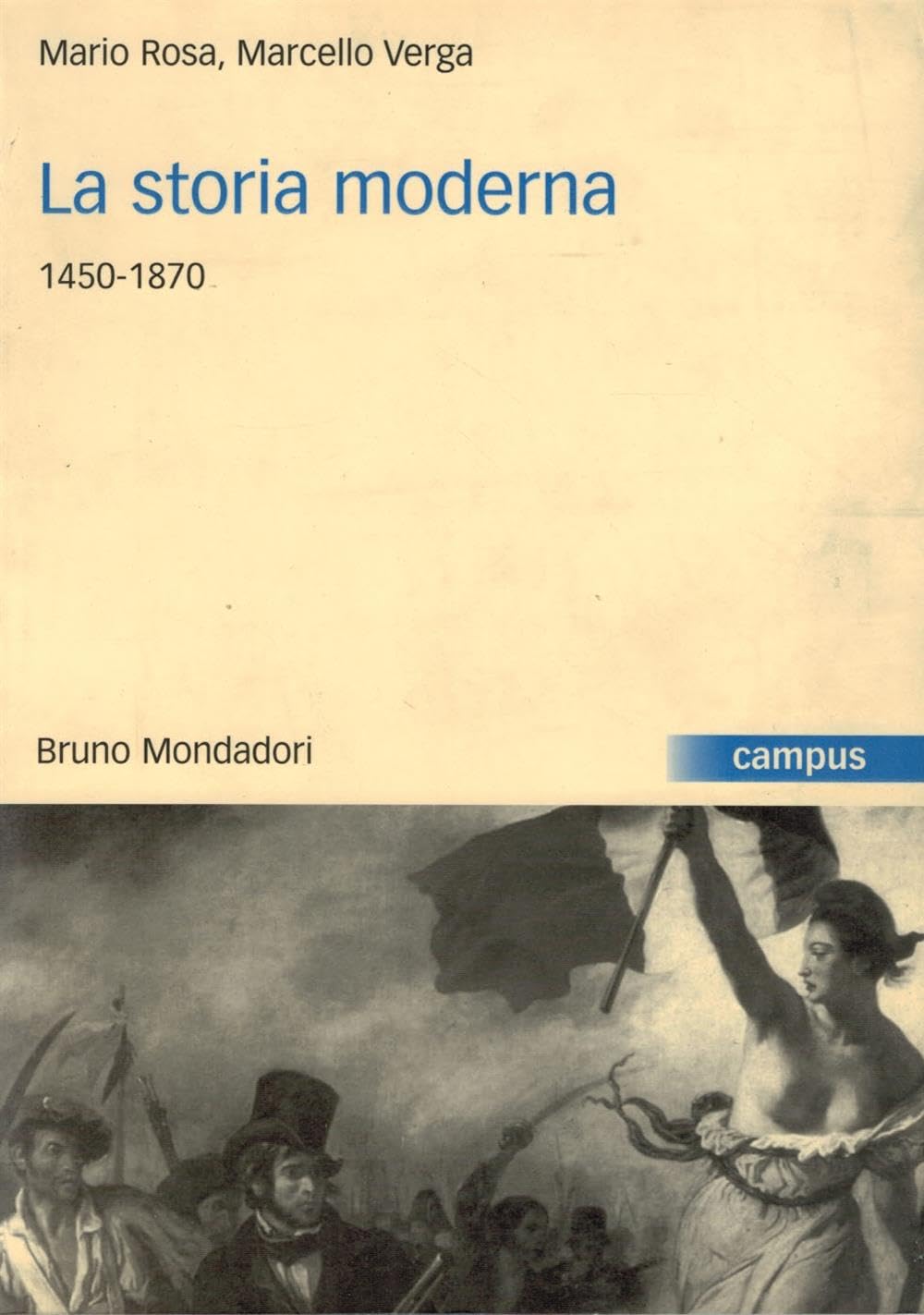 La storia moderna 1450-1870, copertina